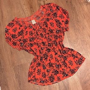 Cute short sleeve blouse